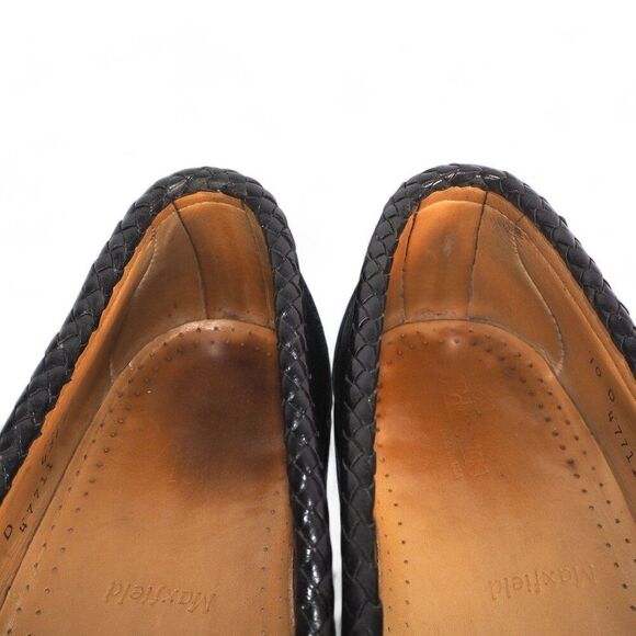 Allen Edmonds Maxfield Tassel Leather Slip-on Loafers 47711 Black Men's 10D - Picture 11 of 12
